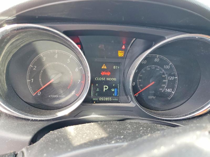 2018 Mitsubishi Outlander VIN JA4AR3AW0JU020137 COPART salvage auction — FRONT END, Ny - Mv-907A Salvage Certificate, sold $2,650 on 2026-07-06 (photo 9)