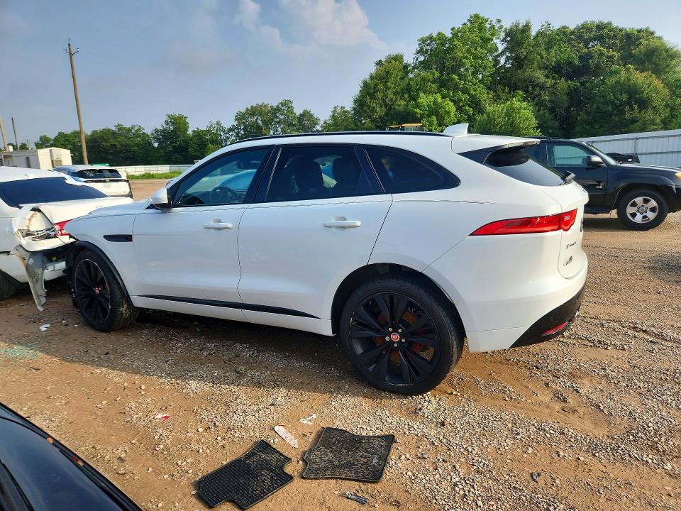 2019 Jaguar F-pace VIN SADCM2FV8KA607040 COPART salvage auction — FRONT END, AL - CERTIFICATE OF TITLE, sold $4,750 on 2026-07-23 (photo 2)