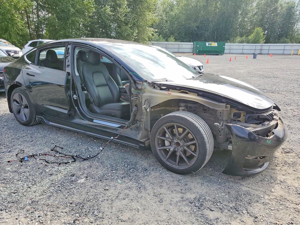 2018 Tesla Model 3 VIN 5YJ3E1EA1JF172532 COPART salvage auction — SIDE, Wa - Bill Of Sale, sold $4,250 on 2026-07-17 (photo 4)