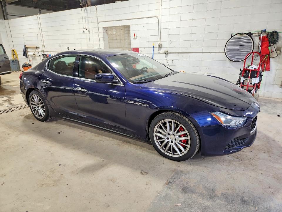 2016 Maserati Ghibli VIN ZAM57RTA4G1181095 COPART salvage auction — FRONT END, Mn - Cert Of Title-Salvage, sold $3,150 on 2026-08-04 (photo 4)
