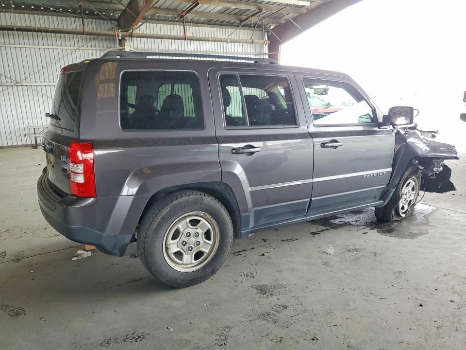 2017 Jeep Liberty (patriot) VIN 1C4NJPBA6HD120424 COPART salvage auction — FRONT END, Ca - Salvage Certificate, sold $125 on 2026-07-02 (photo 3)