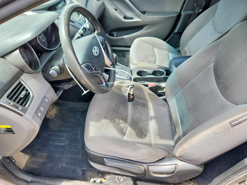 2013 Hyundai Elantra VIN KMHDH4AE1DU623391 COPART salvage auction — FRONT END, Nd - Certificate Of Title For A Veh, sold $850 on 2026-07-21 (photo 7)
