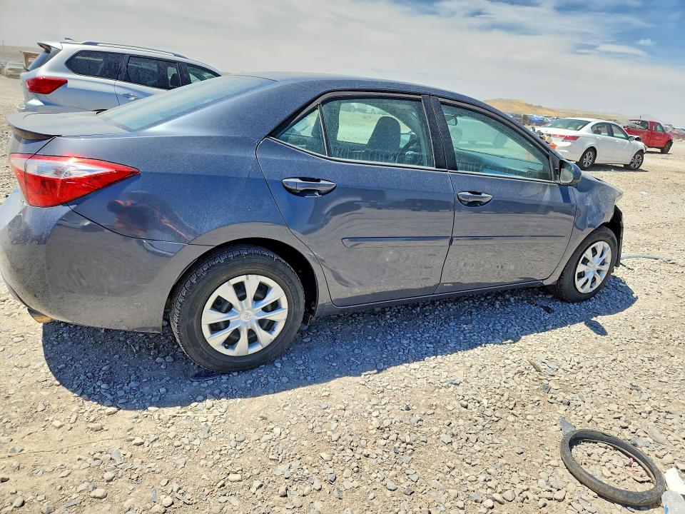 2015 Toyota Corolla VIN 5YFBPRHE8FP324532 COPART salvage auction — FRONT END, UT - SALVAGE CERTIFICATE, sold $3,750 on 2026-07-10 (photo 3)