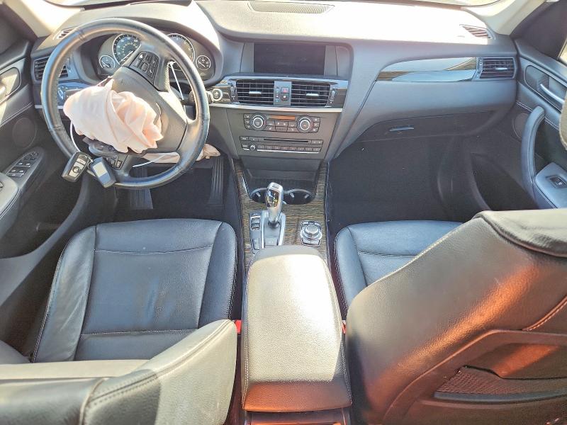 2014 BMW X3 VIN 5UXWX9C57E0D17381 COPART salvage auction — FRONT END, Ca - Salvage Certificate, sold $650 on 2026-07-09 (photo 8)