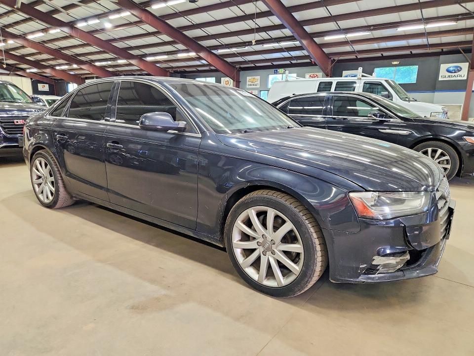 2013 Audi A4 VIN WAUFFAFLXDN039510 COPART salvage auction — FRONT END, Vt - Certificate Of Title, sold $1,900 on 2026-07-21 (photo 4)