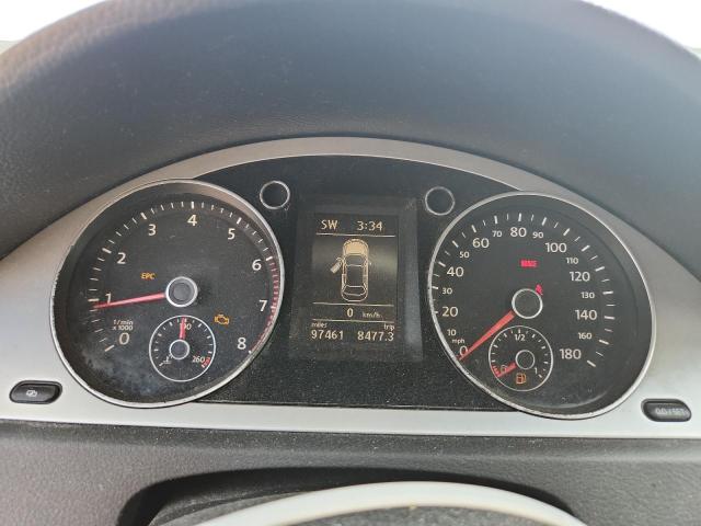 2010 Volkswagen Cc VIN WVWNN7AN4AE561056 COPART salvage auction — MINOR DENT/SCRATCHES, Nc - Non Public Clean Title, sold $625 on 2026-07-28 (photo 9)