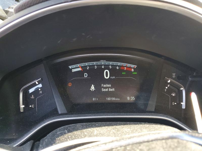 2017 Honda Cr-v VIN 7FARW1H83HE010044 COPART salvage auction — MINOR DENT/SCRATCHES, Fl - Certificate Of Title, sold $4,600 on 2026-07-08 (photo 9)