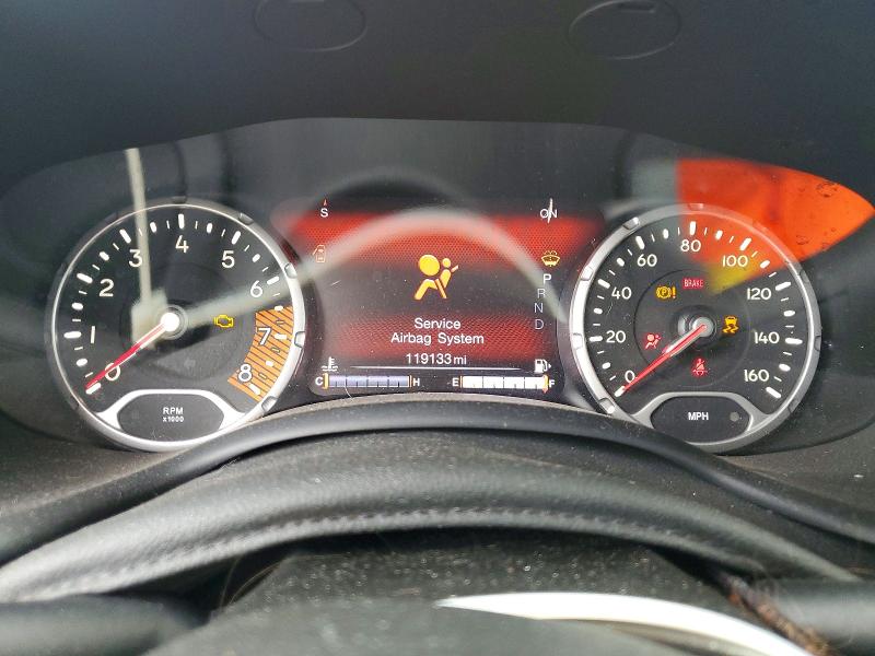 2020 Jeep Renegade VIN ZACNJAD17LPL34243 COPART salvage auction — FRONT END, GA - CERT OF TITLE-SALVAGE (P), sold $1,250 on 2026-07-27 (photo 9)
