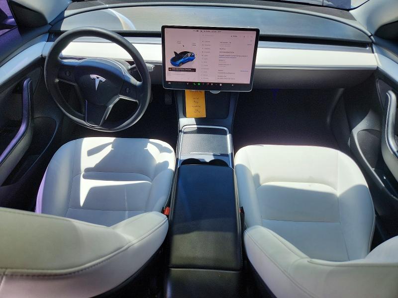 2022 Tesla Model 3 VIN 5YJ3E1EB2NF278700 COPART salvage auction — REAR END, Il - Salvage Certificate, sold $9,700 on 2026-07-06 (photo 8)