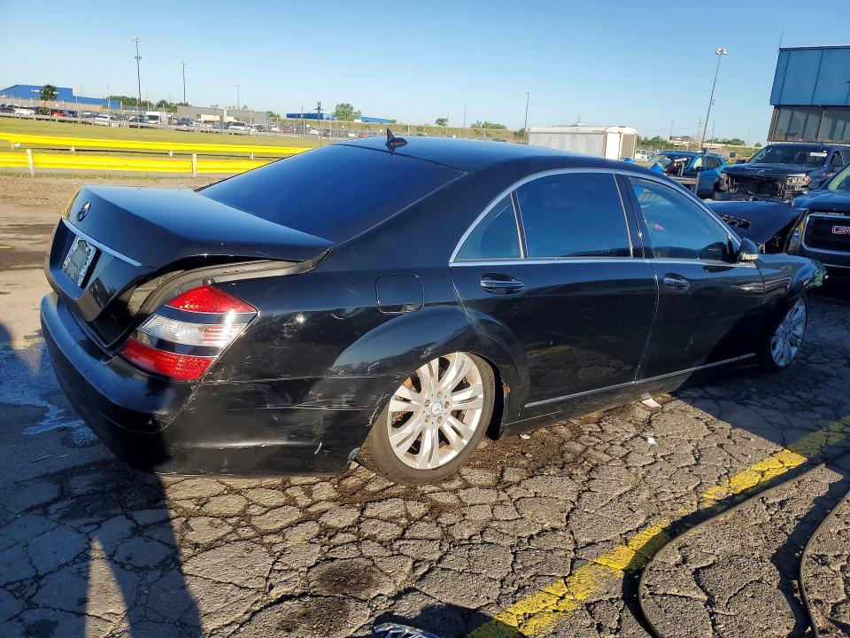 2007 Mercedes-benz S-klasse VIN WDDNG86X57A127406 COPART salvage auction — FRONT END, Mi - Certificate Of Title, sold $575 on 2026-08-07 (photo 3)