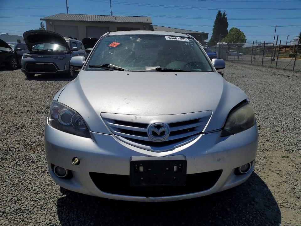 2004 Mazda 3 VIN JM1BK143441180080 COPART salvage auction — FRONT END, Or - Cert Of Title-Reconstructed, sold $200 on 2026-07-21 (photo 5)