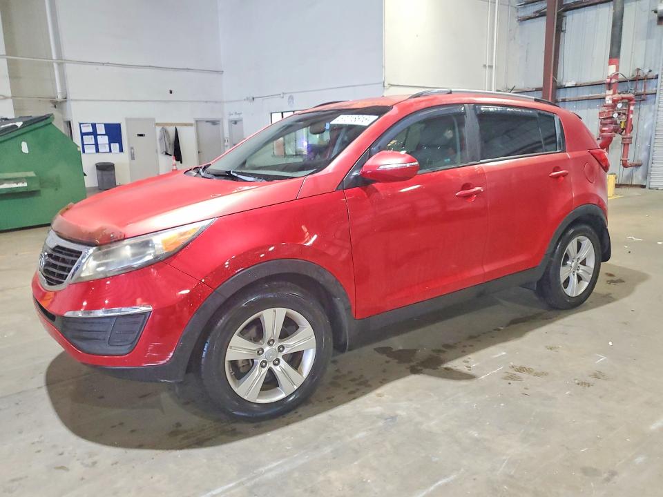 2011 Kia Sportage VIN KNDPB3A26B7066296 COPART salvage auction — MINOR DENT/SCRATCHES, Fl - Certificate Of Title, sold $2,300 on 2026-07-27 (photo 1)