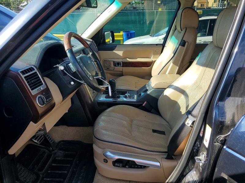 2010 Land rover RANGE ROVER VIN SALMF1E40AA327620 COPART salvage auction — FRONT END, CO - DIS/DLR/EXP ONLY CLEAN TITLE, sold $375 on 2026-07-14 (photo 7)