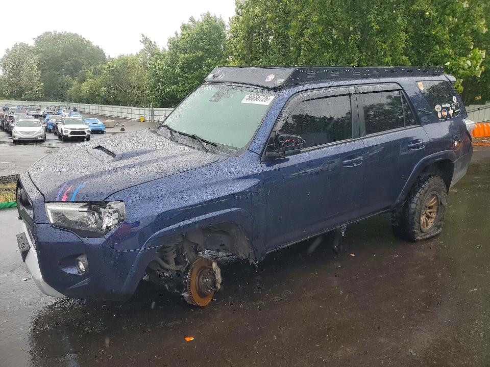2021 Toyota 4runner VIN JTEPU5JR0M5918770 COPART salvage auction — SIDE, OR - SALVAGE TITLE CERTIFICATE, sold $125 on 2026-07-29 (photo 1)
