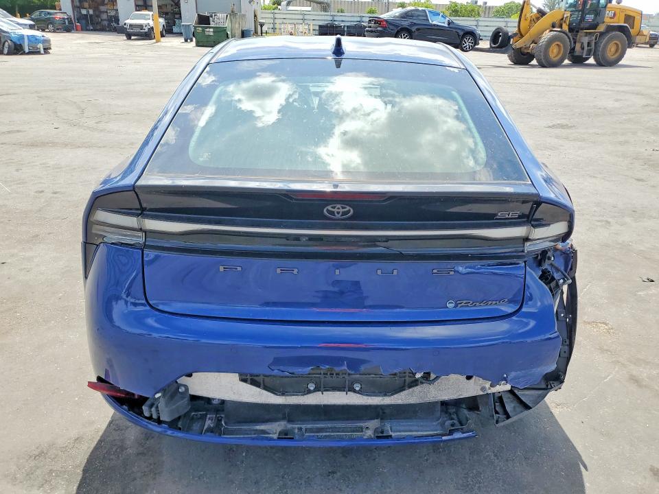 2023 Toyota Prius VIN JTDACACU6P3008645 COPART salvage auction — SIDE, Az - Certificate Of Title (P), sold $7,400 on 2026-07-08 (photo 6)