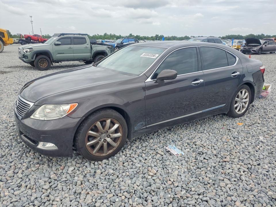2008 Lexus Ls 460 VIN JTHBL46F085070825 COPART salvage auction — SIDE, FL - CERT OF TITLE SLVG REBUILDABLE, sold $2,200 on 2026-07-31 (photo 1)