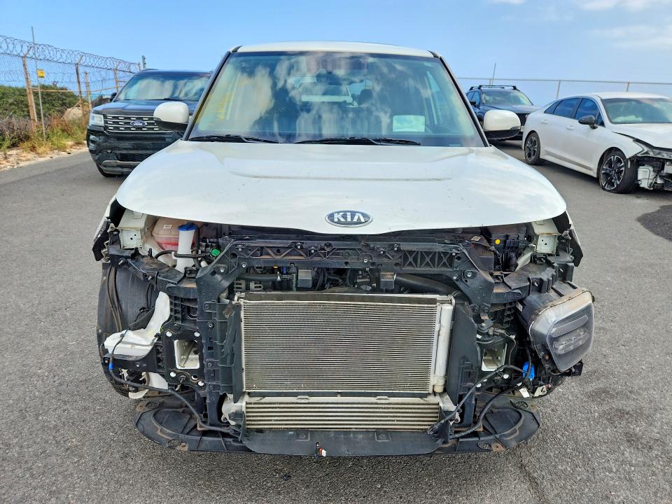 2021 Kia Soul VIN KNDJ53AF0M7787166 COPART salvage auction — FRONT END, Hi - Certificate Of Salvage, sold $2 on 2026-07-27 (photo 5)