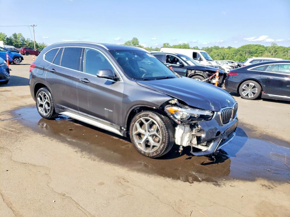 2016 BMW X1 VIN WBXHT3C39G5E54414 COPART salvage auction — FRONT END, CT - CERT OF TITLE-SALVAGE, sold $3,550 on 2026-07-02 (photo 4)