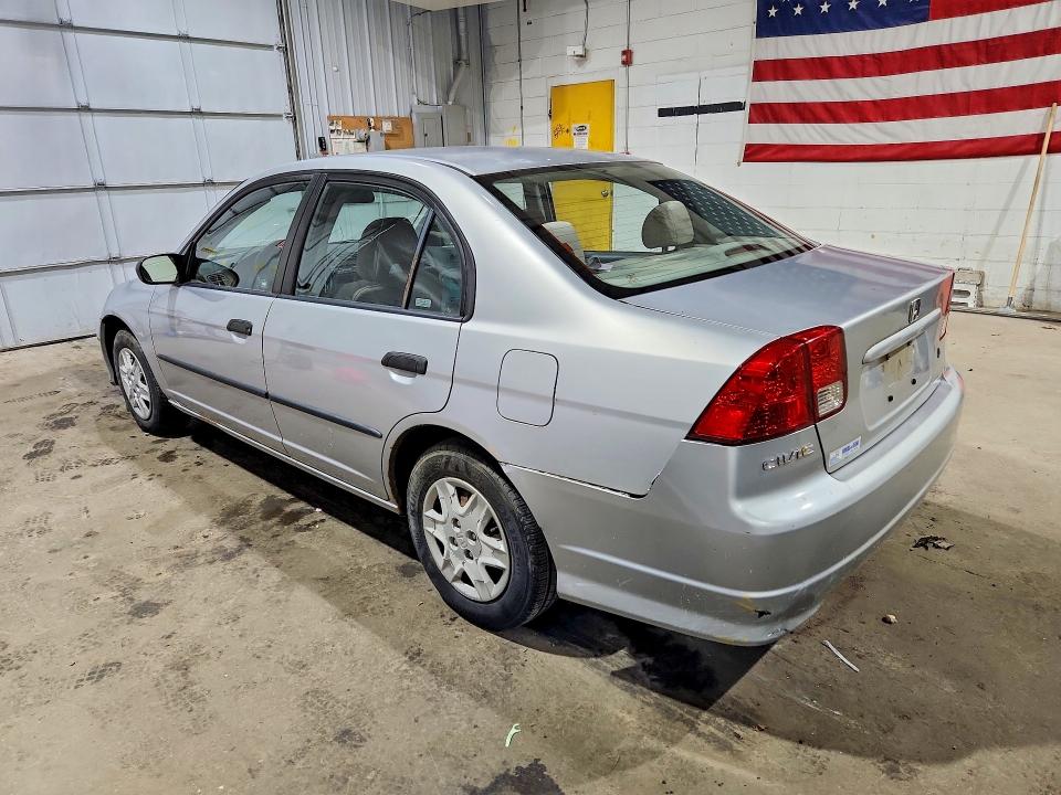 2004 Honda Civic VIN 2HGES16384H611601 COPART salvage auction — NORMAL WEAR, Nh - Certificate Of Title, sold $275 on 2026-07-28 (photo 2)