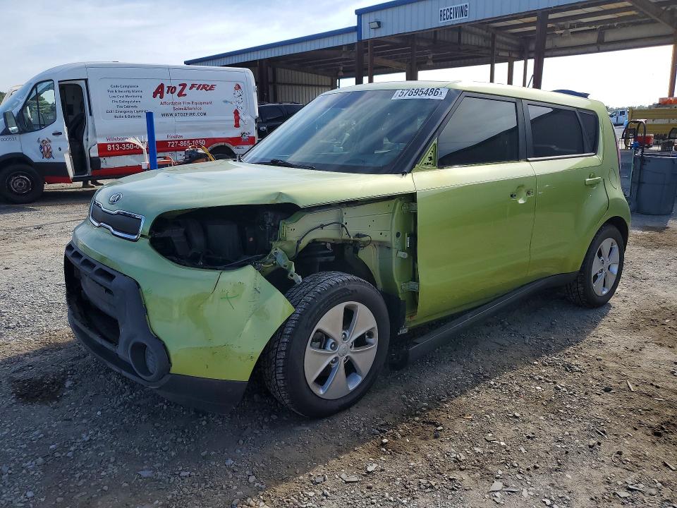 2016 Kia VIN KNDJN2A29G7853239 COPART salvage auction — FRONT END, Fl - Cert Of Title Slvg Rebuildable, sold $1,150 on 2026-07-10 (photo 1)