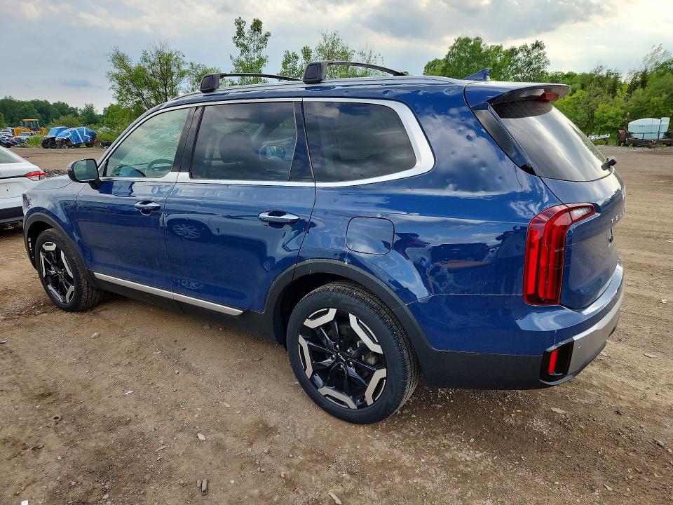 2024 Kia Telluride VIN 5XYP6DGC9RG556206 COPART salvage auction — HAIL, Oh - Cert Of Title-Salvage, sold $5,000 on 2026-07-16 (photo 2)