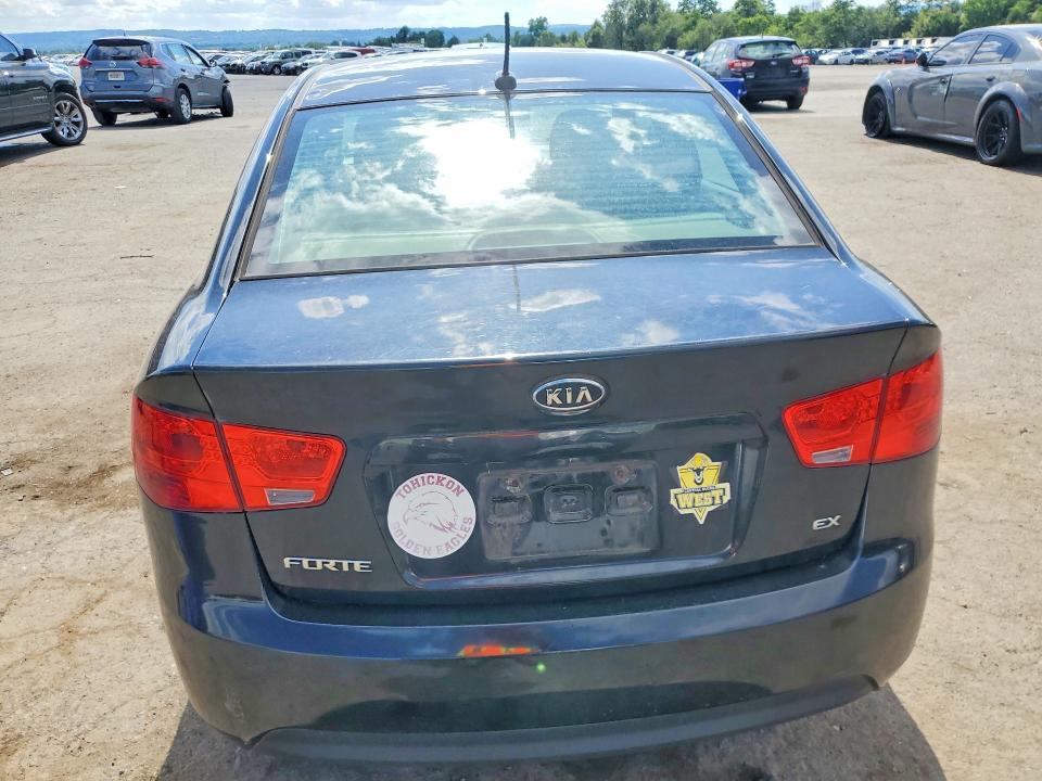 2010 Kia Forte VIN KNAFU4A26A5130730 COPART salvage auction — FRONT END, PA - CERTIFICATE OF SALVAGE, sold $500 on 2026-07-10 (photo 6)