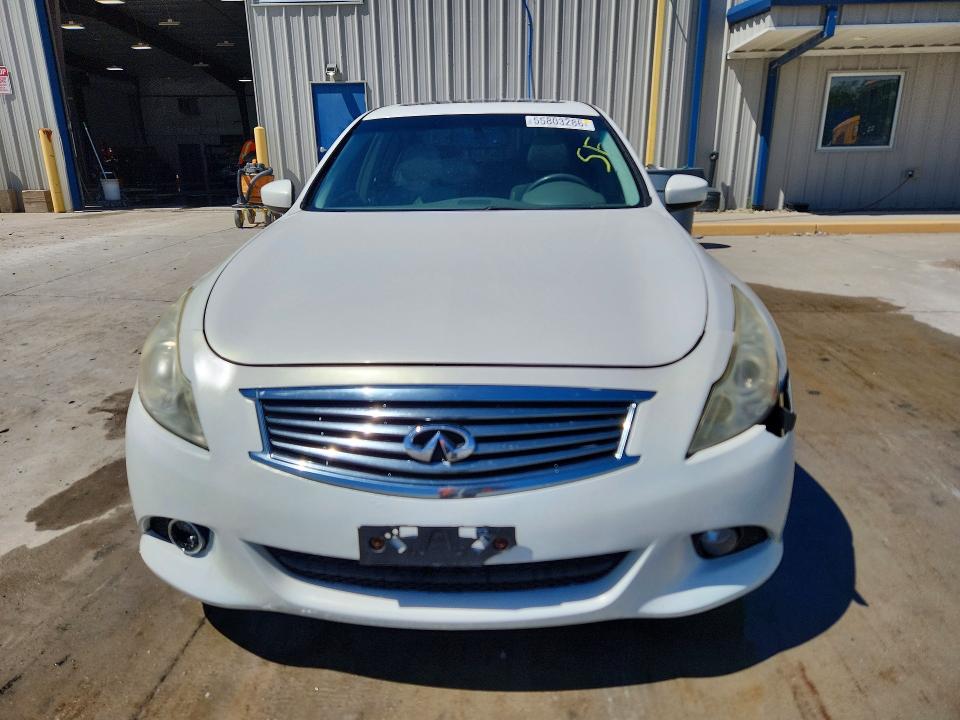 2012 Infiniti VIN JN1CV6AR0CM971983 COPART salvage auction — FRONT END, IL - SALVAGE CERTIFICATE, sold $1,250 on 2026-07-08 (photo 5)