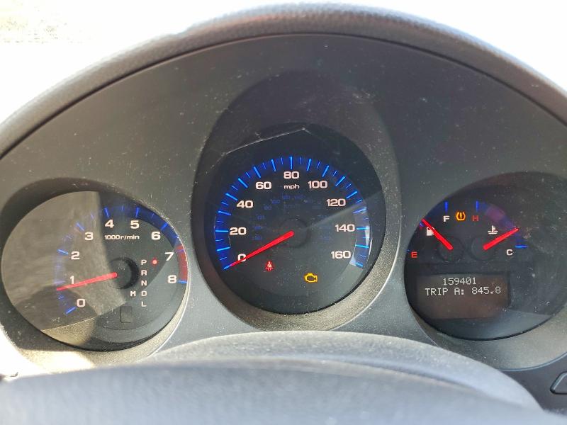 2006 Acura Tl VIN 19UUA66256A077400 COPART salvage auction — REAR END, Md - Cert Of Salvage > 75% Damage, sold $400 on 2026-07-09 (photo 9)