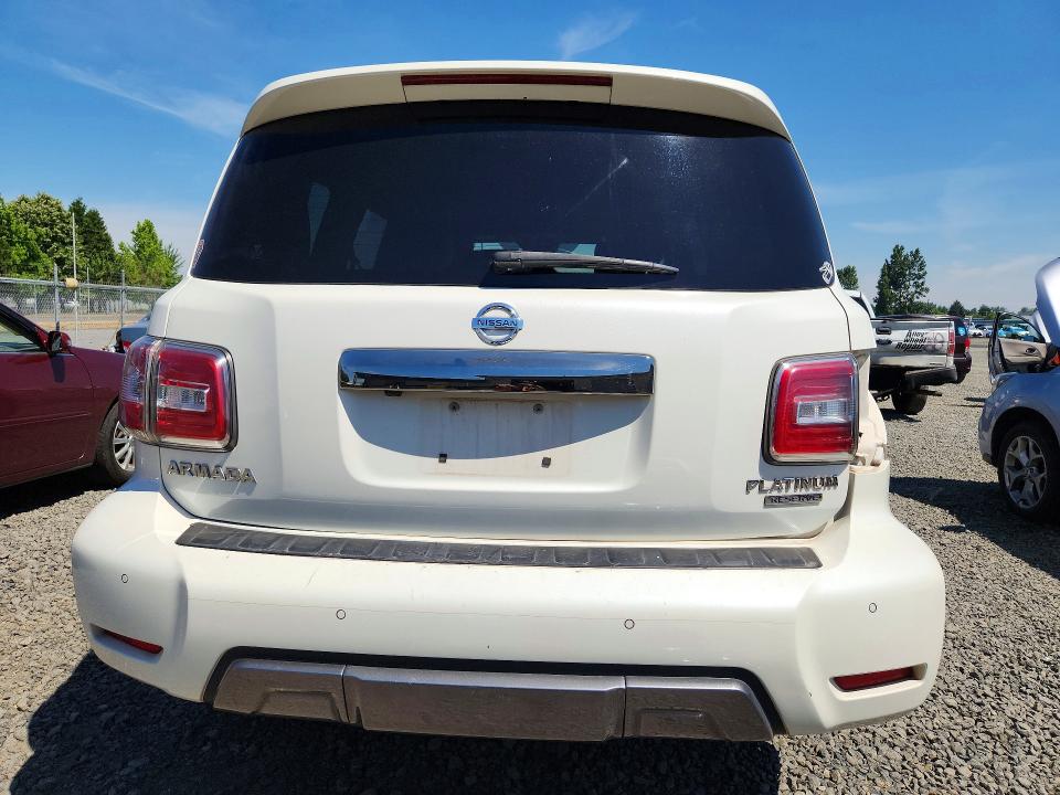 2018 Nissan Armada VIN JN8AY2NE7J9733628 COPART salvage auction — SIDE, Or - Salvage Title Certificate, sold $1,800 on 2026-07-21 (photo 6)