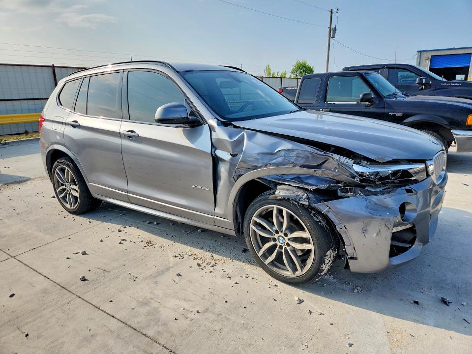 2017 BMW VIN 5UXWX7C59H0S19927 COPART salvage auction — FRONT END, Tx - Salvage Vehicle Title, sold $3,800 on 2026-07-24 (photo 4)