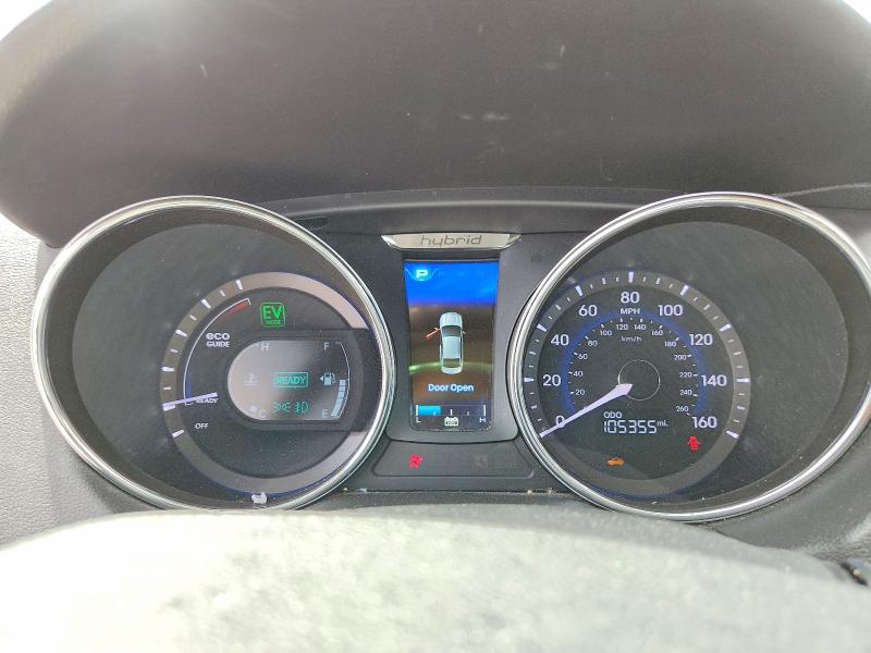 2013 Hyundai Sonata VIN KMHEC4A45DA090473 COPART salvage auction — SIDE, Co - Public - Salvage Title, sold $625 on 2026-07-21 (photo 9)