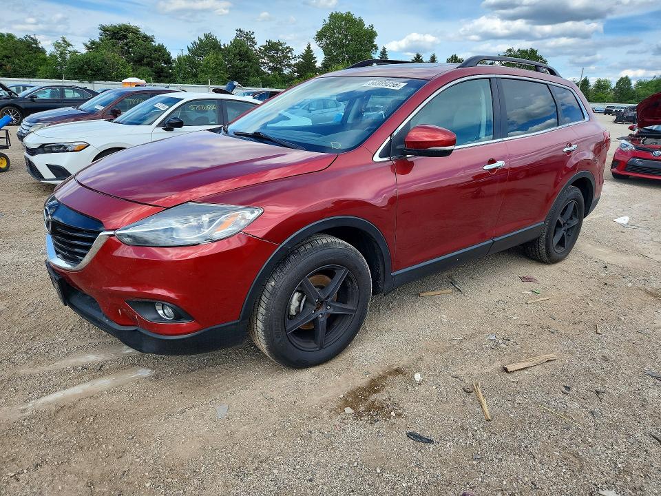 2015 Mazda Cx-9 VIN JM3TB3DA1F0460067 COPART salvage auction — REAR END, Il - Salvage Certificate, sold $550 on 2026-07-16 (photo 1)