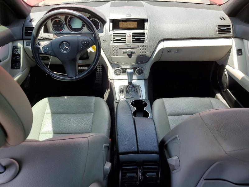 2011 Mercedes-benz C class VIN WDDGF5EB8BR152214 COPART salvage auction — MINOR DENT/SCRATCHES, CA - SALVAGE CERTIFICATE, sold $750 on 2026-08-10 (photo 8)