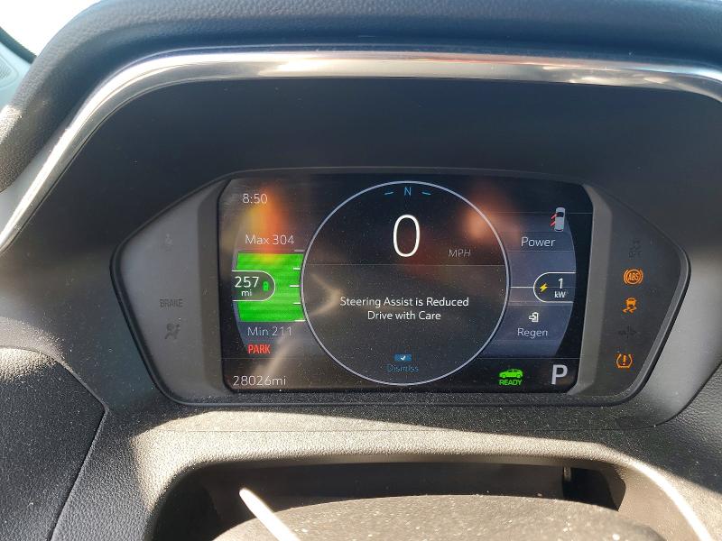 2022 Chevrolet Bolt VIN 1G1FY6S01N4124130 COPART salvage auction — REAR END, Ca - Salvage Certificate, sold $7,700 on 2026-07-02 (photo 9)