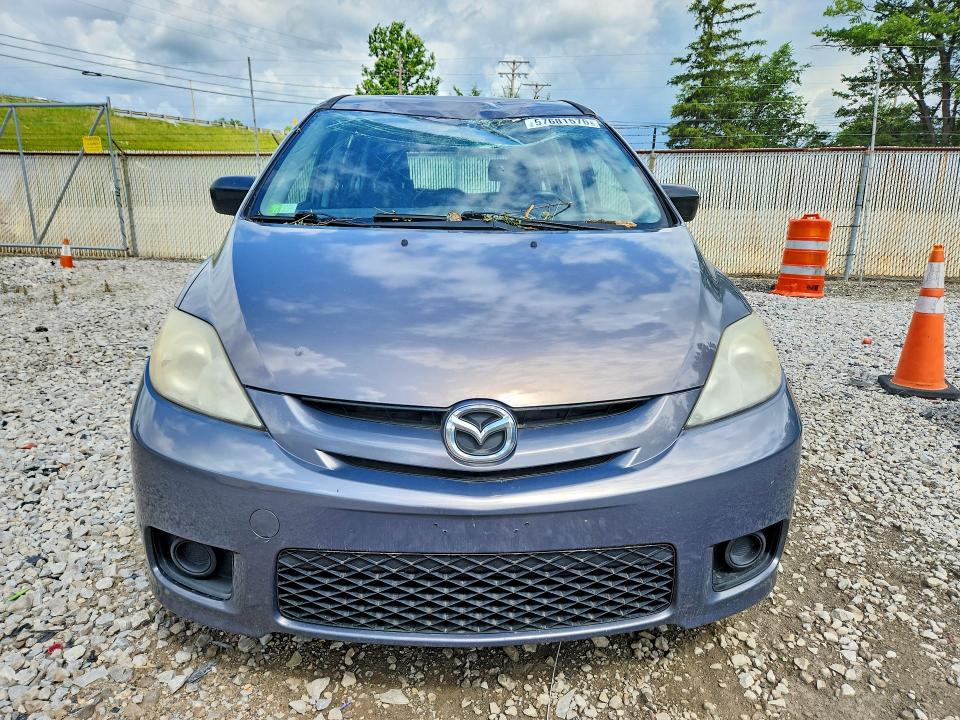 2007 Mazda 5 VIN JM1CR293370153929 COPART salvage auction — ROOF, OH - CERT OF TITLE-SALVAGE, sold $300 on 2026-07-08 (photo 5)