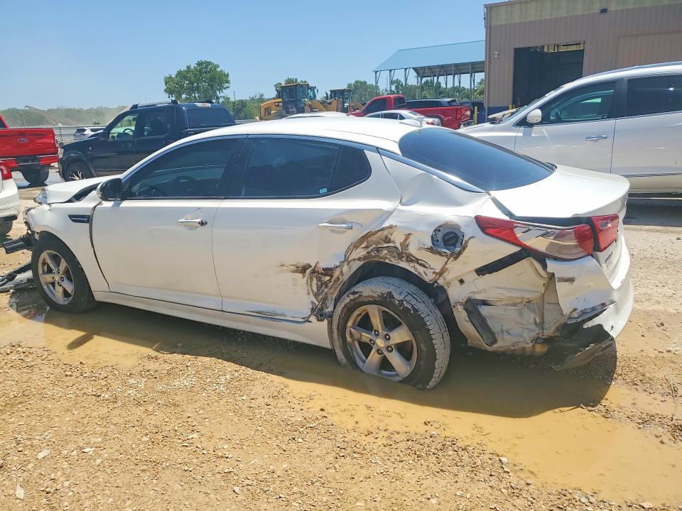 2015 Kia Optima VIN KNAGM4A73F5534415 COPART salvage auction — FRONT END, MO - SALVAGE CERTIFICATE OF TITLE, sold $350 on 2026-07-28 (photo 2)