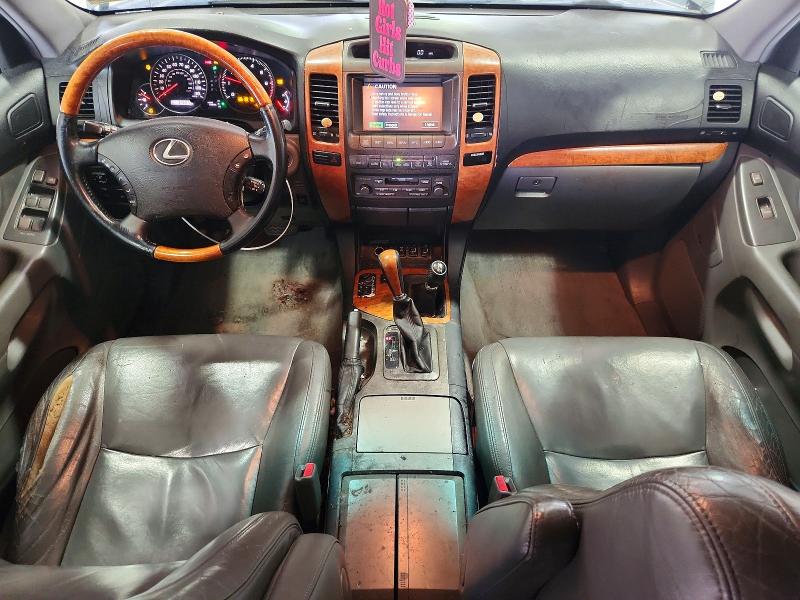 2005 Lexus Gx 470 VIN JTJBT20X350083114 COPART salvage auction — MECHANICAL, Va - Certificate Of Title, sold $2,350 on 2026-07-10 (photo 8)