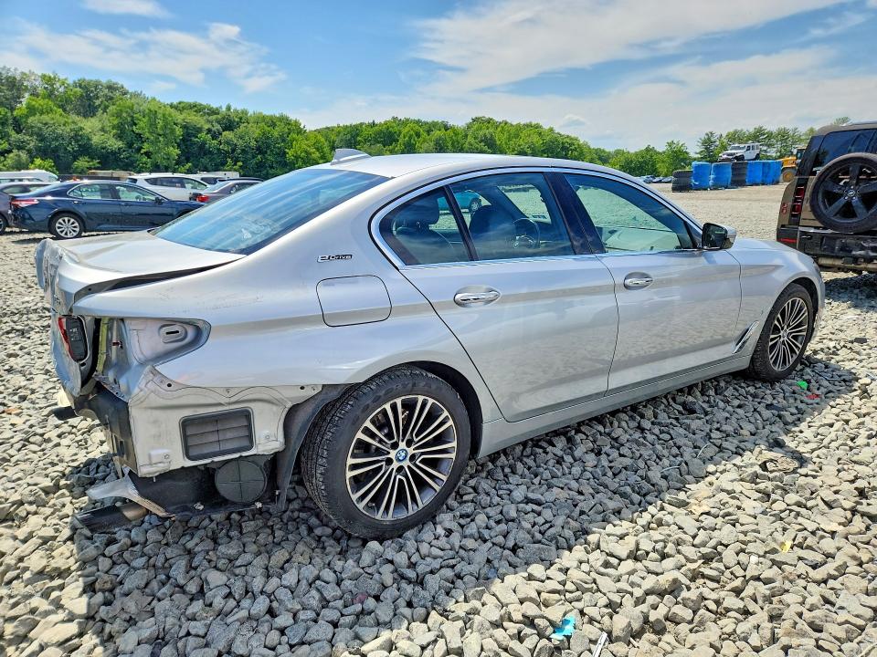 2018 BMW 5er VIN WBAJB1C57JB374393 COPART salvage auction — REAR END, Nj - Cert Of Title-Salvage, sold $7,700 on 2026-08-03 (photo 3)