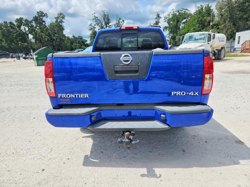 2012 Nissan Frontier VIN 1N6AD0CW9CC467703 COPART salvage auction — MINOR DENT/SCRATCHES, Fl - Certificate Of Title, sold $4,150 on 2026-07-09 (photo 6)
