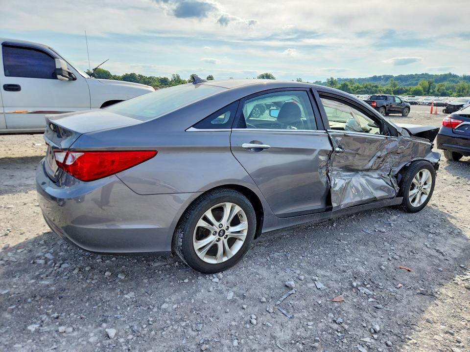 2011 Hyundai Sonata VIN 5NPEC4AC2BH234823 COPART salvage auction — FRONT END, Il - Salvage Certificate, sold $400 on 2026-07-08 (photo 3)