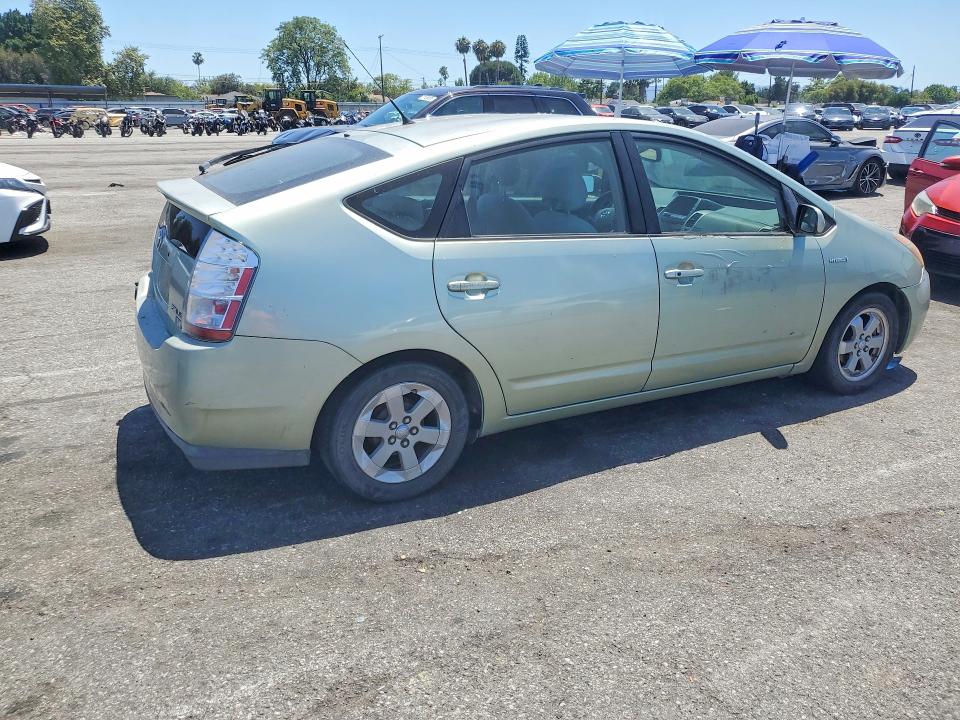 2006 Toyota Prius VIN JTDKB20U063146861 COPART salvage auction — VANDALISM, CA - SALVAGE CERTIFICATE, sold $650 on 2026-07-24 (photo 3)