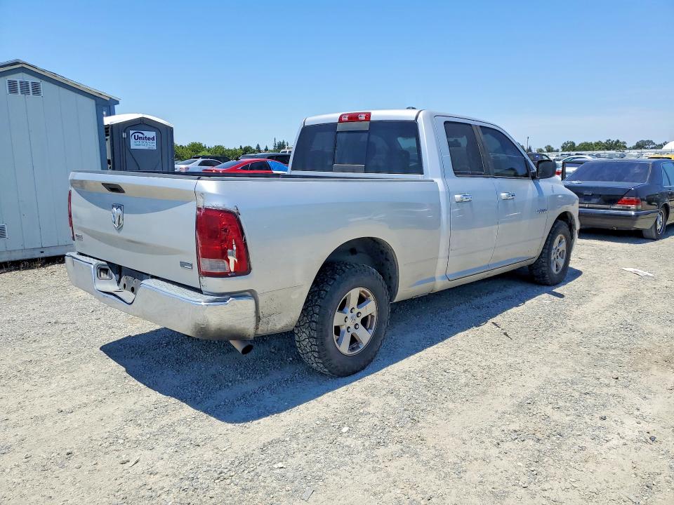 2010 Dodge Ram VIN 1D7RB1GP2AS105158 COPART salvage auction — NORMAL WEAR, Ca - Dis/Dlr/Exp Only Clean Title (P), sold $1,050 on 2026-08-27 (photo 3)