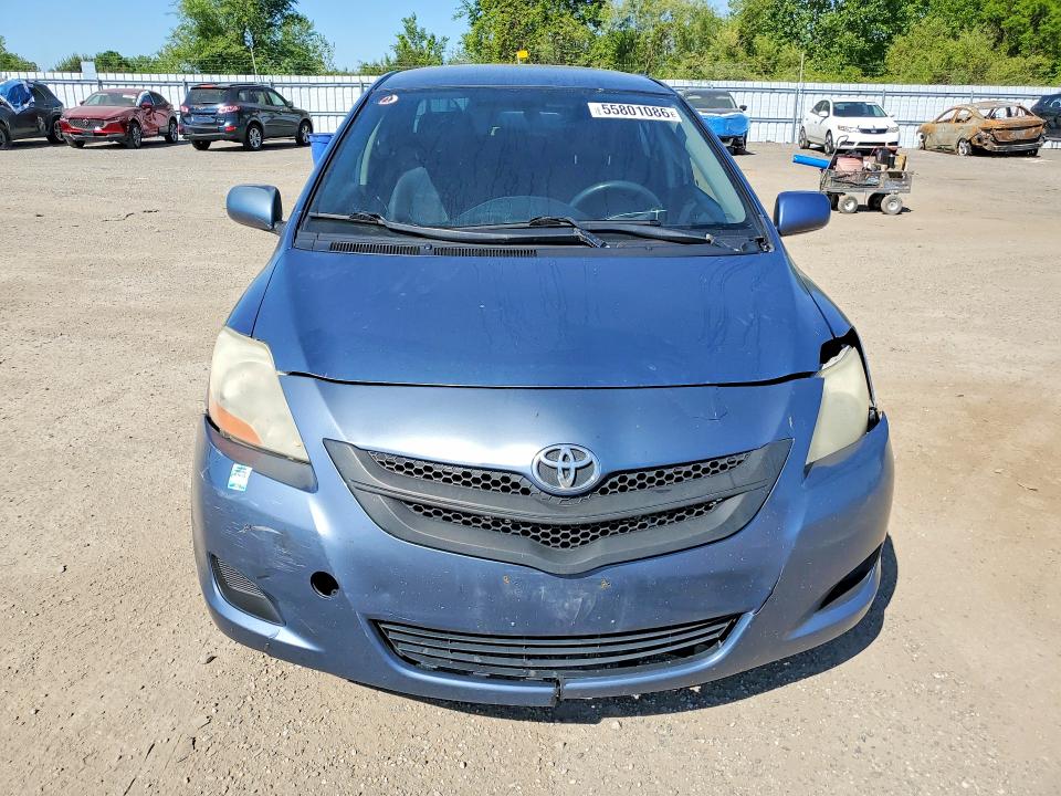 2008 Toyota Yaris VIN JTDBT923781290867 COPART salvage auction — FRONT END, On - Permit No Brand - Unfit, sold $800 on 2026-07-28 (photo 5)