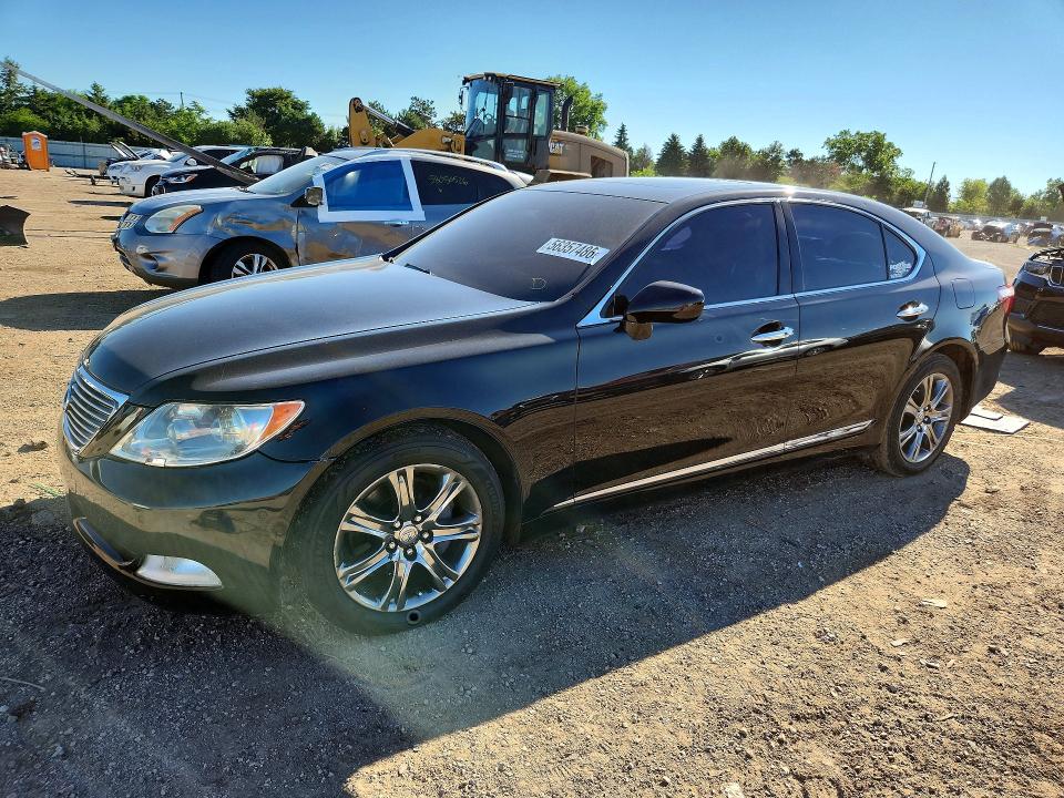 2007 Lexus Ls VIN JTHBL46F175031725 COPART salvage auction — HAIL, Il - Salvage Certificate, sold $1,200 on 2026-07-16 (photo 1)
