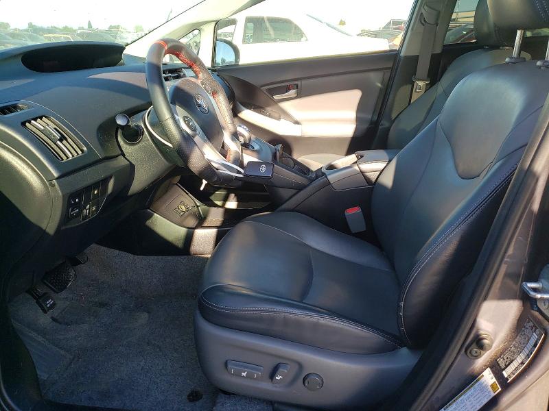 2014 Toyota Prius plug-in VIN JTDKN3DP6E3058560 COPART salvage auction — REAR END, CA - SALVAGE CERTIFICATE, sold $4,000 on 2026-07-14 (photo 7)