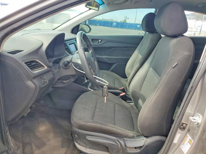 2021 Hyundai Accent VIN 3KPC24A64ME141457 COPART salvage auction — FRONT END, Tx - Certificate Of Title (P), sold $2,750 on 2026-07-10 (photo 7)