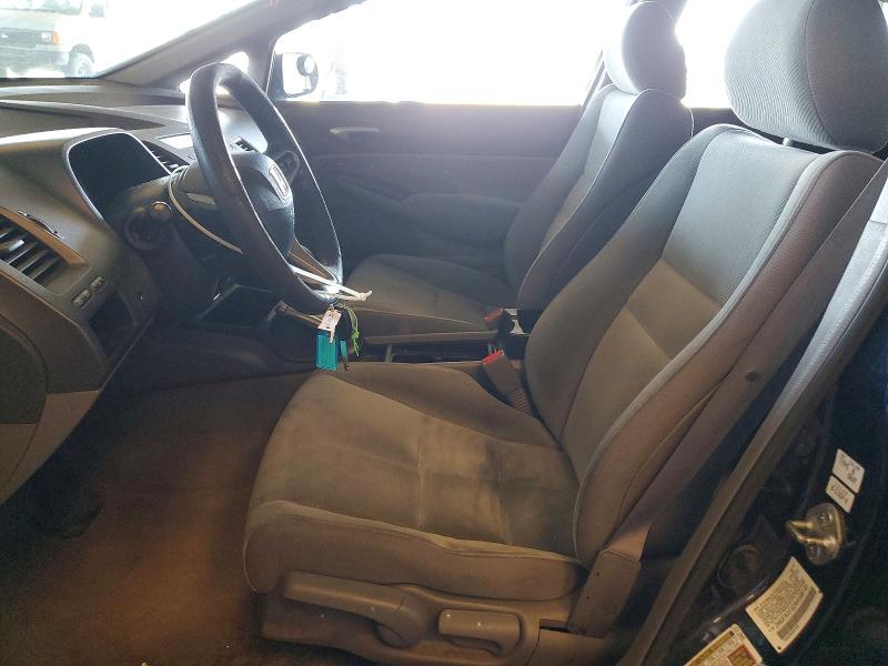2010 Honda Civic VIN 2HGFA1F52AH588143 COPART salvage auction — ROOF, CA - SALVAGE CERTIFICATE, sold $825 on 2026-07-09 (photo 7)