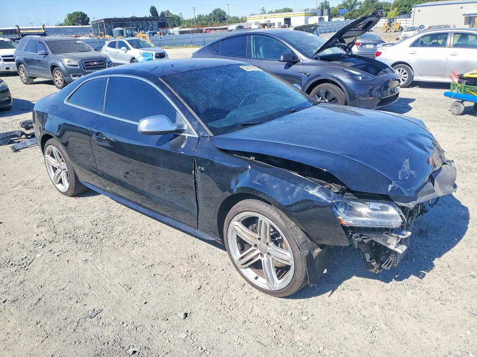 2012 Audi S5 VIN WAUGVAFRXCA017010 COPART salvage auction — FRONT END, Ca - Salvage Certificate, sold $1,350 on 2026-07-07 (photo 4)