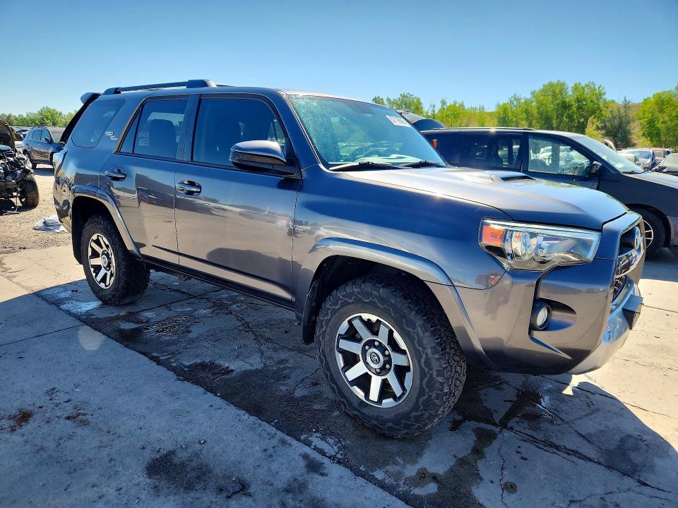 2019 Toyota 4runner VIN JTEBU5JR8K5669237 COPART salvage auction — REAR END, Co - Public - Salvage Title, sold $8,900 on 2026-07-27 (photo 4)