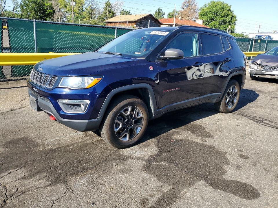 2018 Jeep Compass VIN 3C4NJDDB2JT234697 COPART salvage auction — HAIL, Co - Dis/Dlr/Exp Only Clean Title, sold $4,900 on 2026-07-09 (photo 1)